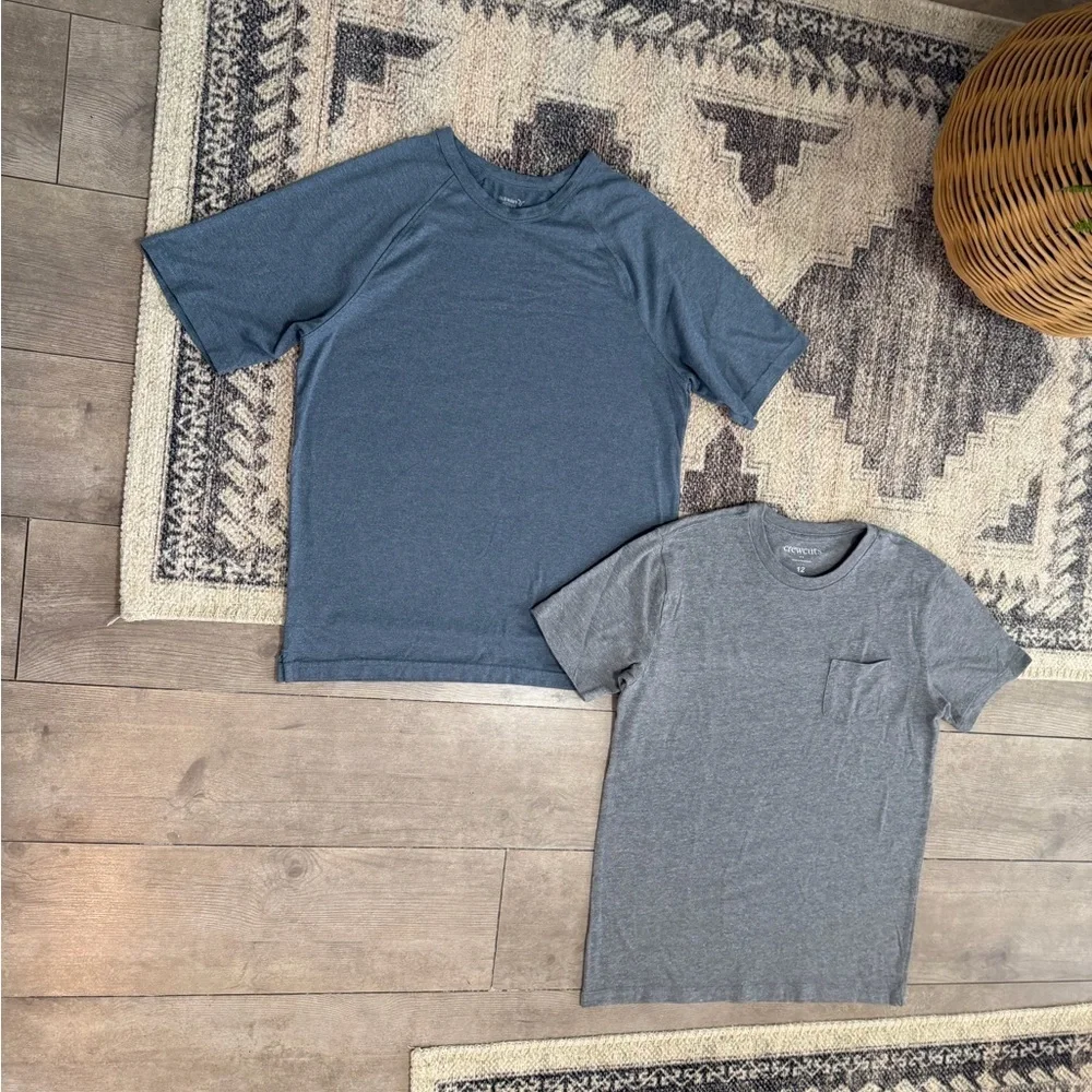 Crewcuts Pocket Tee + Old Navy Active Boys' Short Sleeve T-Shirt Bundle Sz 12
